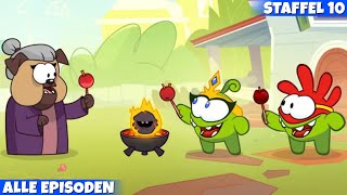 Om Nom Deutsch |  Staffel 10 Episoden 1-10 | Alle Episoden | Cartoon für Kinder | Om Nom Geschichten