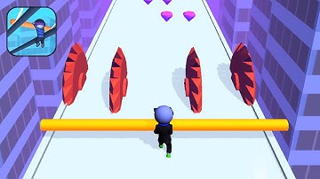 New Satisfying Mobile Game Roof Rails Top Gameplay Walkthrough Max Levels Big Update Freeplay Gaming