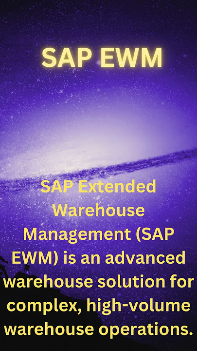 SAP EWM