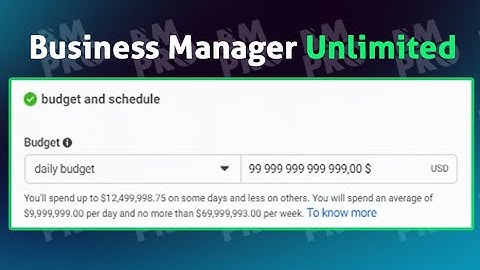 BM UNLIMITED - BM NOLIMIT - FACEBOOK ADS