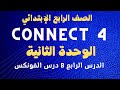 الصف الرابع انجليزي الوحدة الثانية الدرس الرابع درس الفونكس الصوتيات
