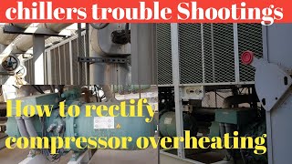 Chiller compressor overheating/ how to rectify/ Screw type DX chiller Net Worth