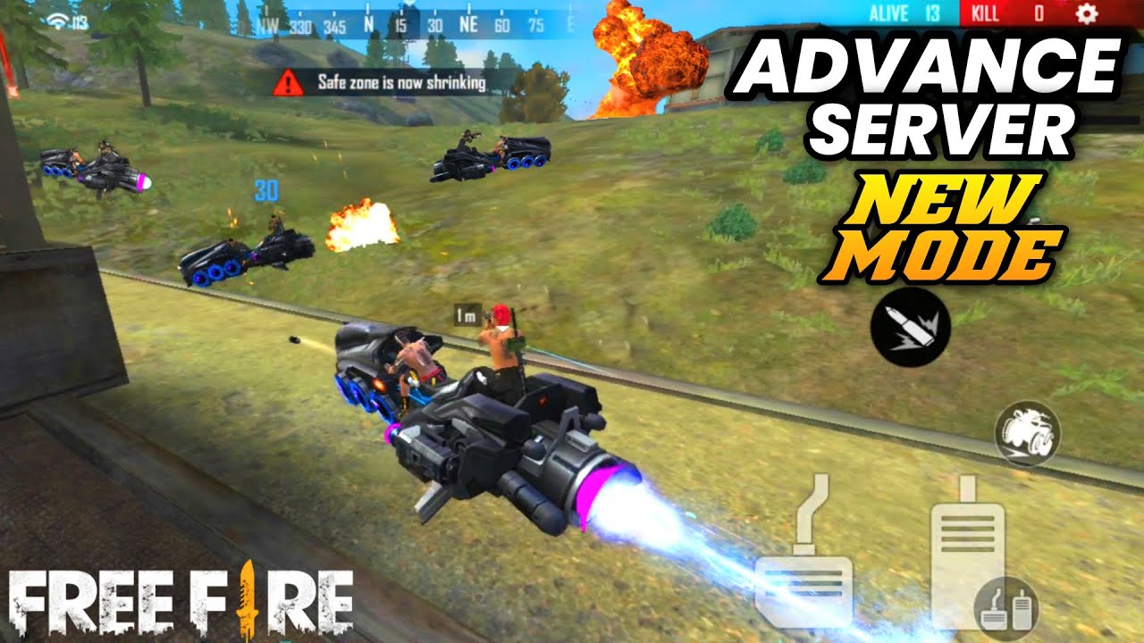 Free Fire Ob25 Advance Server List Of All Added Features New Characters Pets Guns And Modes