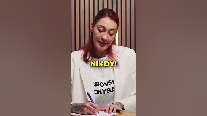 Odmítnutí imunity? To je ale MONSTRÓZNÍ CHYBA - OBROVSKÁ CHYBA Kateřiny “Kundosaki” Klinderové