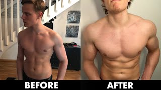 My Crazy 6 Month Body Transformation From Skinny To Muscular! (MOTIVATION VIDEO #3)