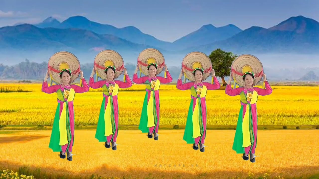 Múa nón ba tầm lời ca dâng bác quan họ Bắc Ninh