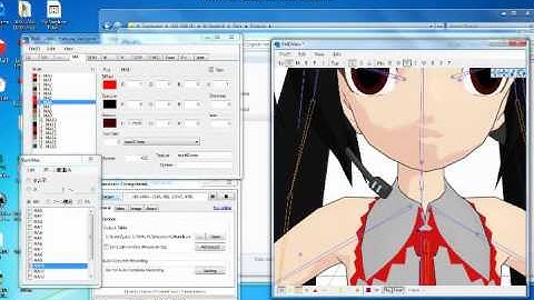 How to re-color models on PMD Editor