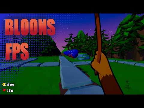 Apes vs Helium the Bloons FPS game