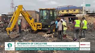 Aftermath Of Circle Fire Linda Ocloo Unveils Redevelopment Plan