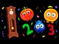 Hickory Dickory Dock New Baby Sensory Dance Party Funky Fruits Fun Animation And Upbeat Music 
