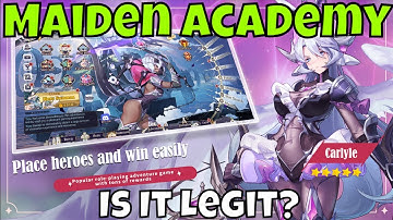 Maiden Academy: IDLE RPG - Rewind Impressions/Is It Legit?