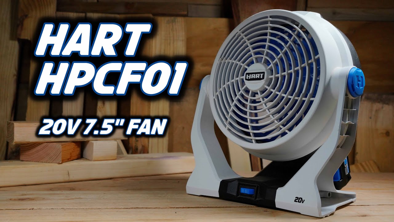 Review hart hpcf01 20v fan 