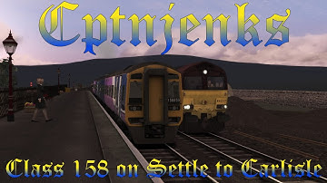 Class 158 on Settle To Carlisle - Train Simulator