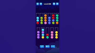 Ball Sort Puzzle level 268. #puzzle  #puzzlegame #strategy #gamer #games #game #gamers