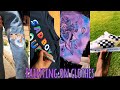 People Painting on Clothes for 6.38 Minutes Straight | ART Challenge | 2019