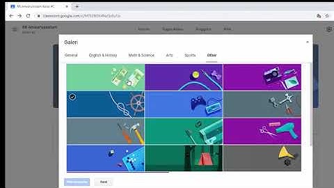 Panduan memulai kelas baru di Google Classroom Part 1