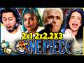 ONE PIECE 2x1 2x2 2x3 Reaction What An Exciting Start To Season 2 Netflix