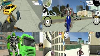 Gangster panther super panther gangster mafia us army robot truck transform game's full movie  screenshot 4