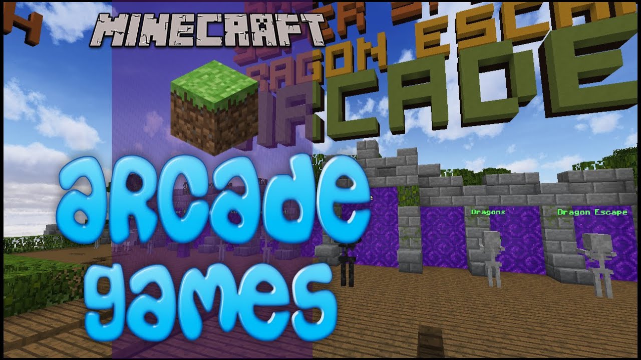 Minecraft: Arcade Games в Mineplex - Злобни Курабийки! (Minigames)