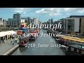 Edinburgh Canal Festival 2015 on the Union Canal at Lochrin Basin