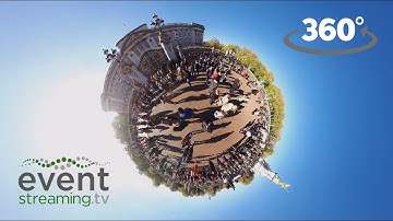 Film and Stream 360° video live to YouTube