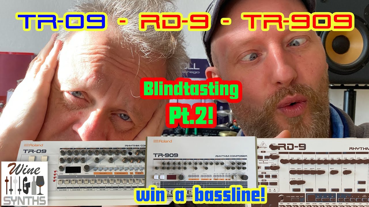 Behringer RD-9 vs. Roland TR-909 