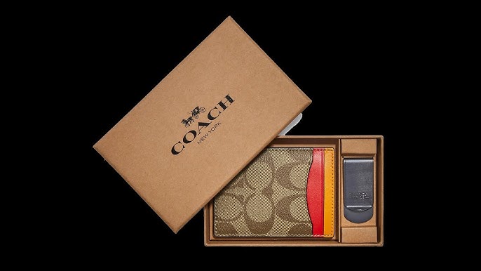 COACH®  Card Case In Crocodile