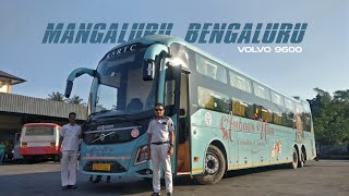 MANGALORE to BANGALORE | Driving KSRTC Ambaari Utsav - Volvo 9600 on mud roads and Shiradi Ghat