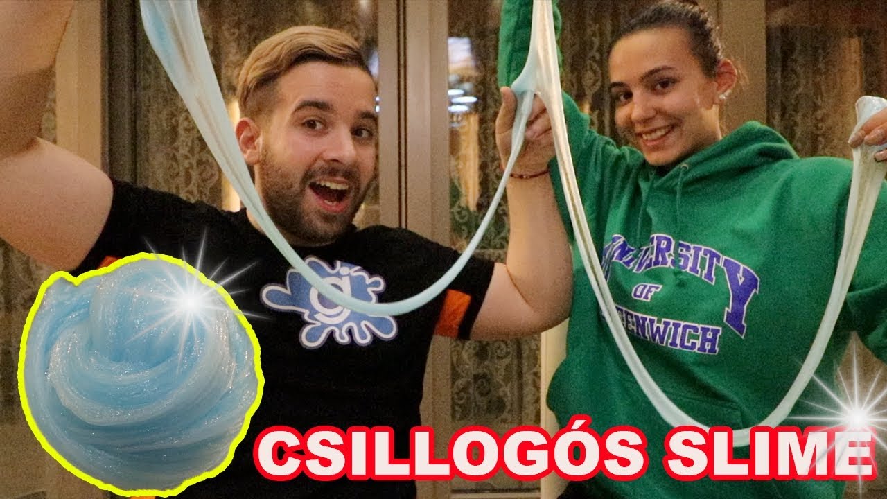CSILLOGÓS BORAX MENTES SLIME | Nebuló Slime ragasztó Teszt #2
