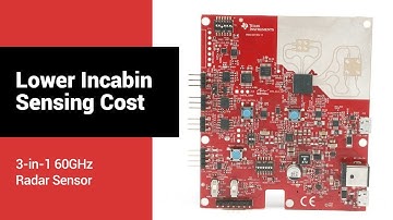 Edge AI Radar Sensor Enhances In-Cabin Safety at Lower Cost