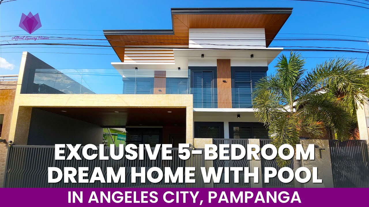 Exclusive 5 Bedroom Dream Home with Pool in Prestigious Angeles City