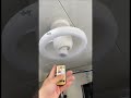 2 in 1 Swivel Fan LED Lamp