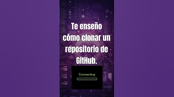 Clona un repositorio en menos de 1 minuto 🧠 (Git Clone) #aesthetic #github