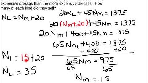Algebra 1 - Lesson 89 (restored)