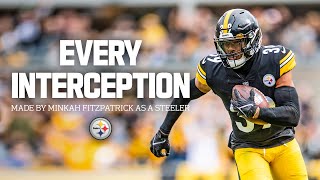 Every Minkah Fitzpatrick INT with the Steelers to celebrate his 27th birthday | Pittsburgh Steelers