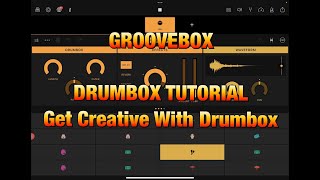 Groovebox - Beat Synth Studio - DRUMBOX Tutorial - Cool Stuff To Do With Your Drums - iOS screenshot 5