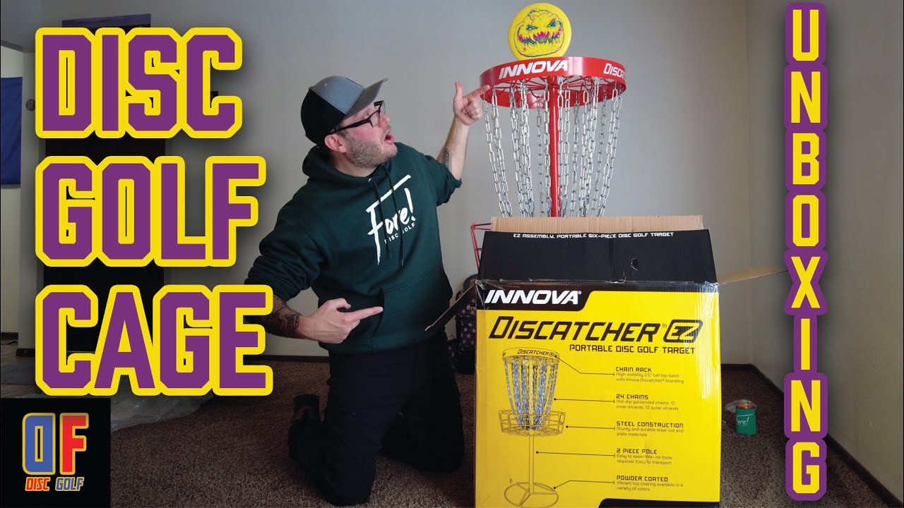 Disc Golf Cage/Basket Unboxing YouTube