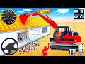 JCB City Road Construction Simulator 3D - Massive Build Project Begins 🚨👷 (Android Gameplay)