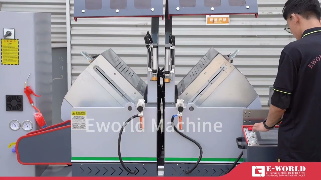 CNC double head cutting saw