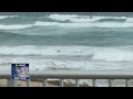 Rough Surf Ahead Of Isaias Shuts Down Beaches In Palm Beach County