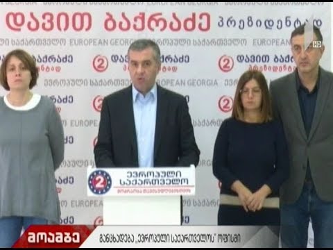 \"ევროპული საქართველოს\" დეპუტატები ზაზა სარალიძეს თავდებში უდგებიან