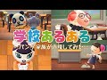 【あつ森アニメ】学校あるある～パンダ家族が再現してみた～