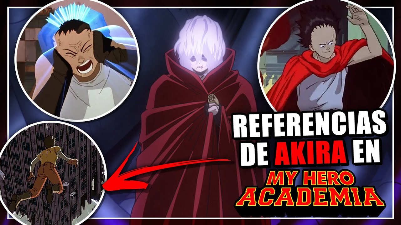 Todas las REFERENCIAS a AKIRA en MY HERO ACADEMIA | Análisis del