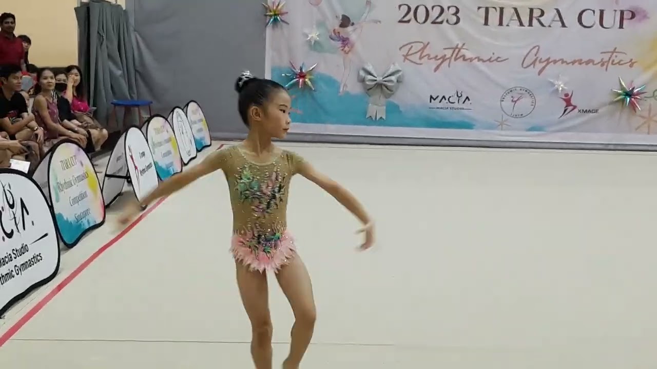Charlene's level 1 freehand routine at Tiara Cup 2023