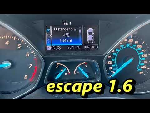 2013 Ford Escape 1.6 "Reduce Power Mode" car will not move limp in mode