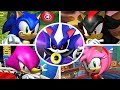 Sonic heroes  all bosses  cutscenes no damage