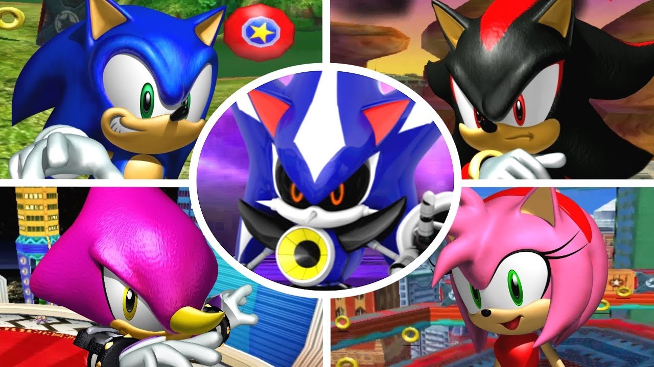 sonic heroes cutscenes