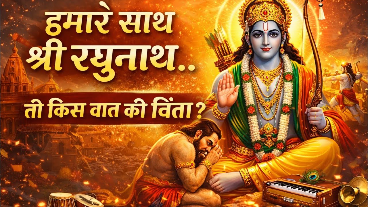हमारे साथ श्री रघुनाथ | तो किस बात की चिंता | सुपरहिट राम भजन | Latest Ram Bhajan 2026