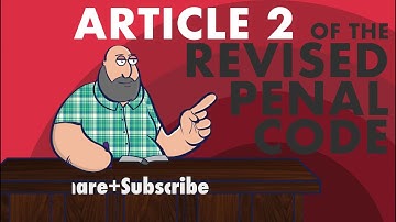 [AUDIO CODAL] Article 2 of the Revised Penal Code