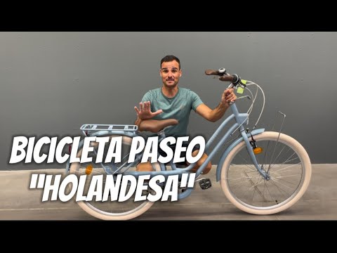 Bicicleta paseo “holandesa” #ciclismo #bicicleta #roadbike #mtb #decathlon #city